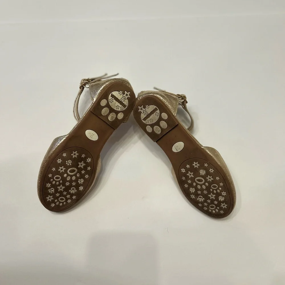 Panda‎ Ninja Gold Ankle Strap Kid's Shoes